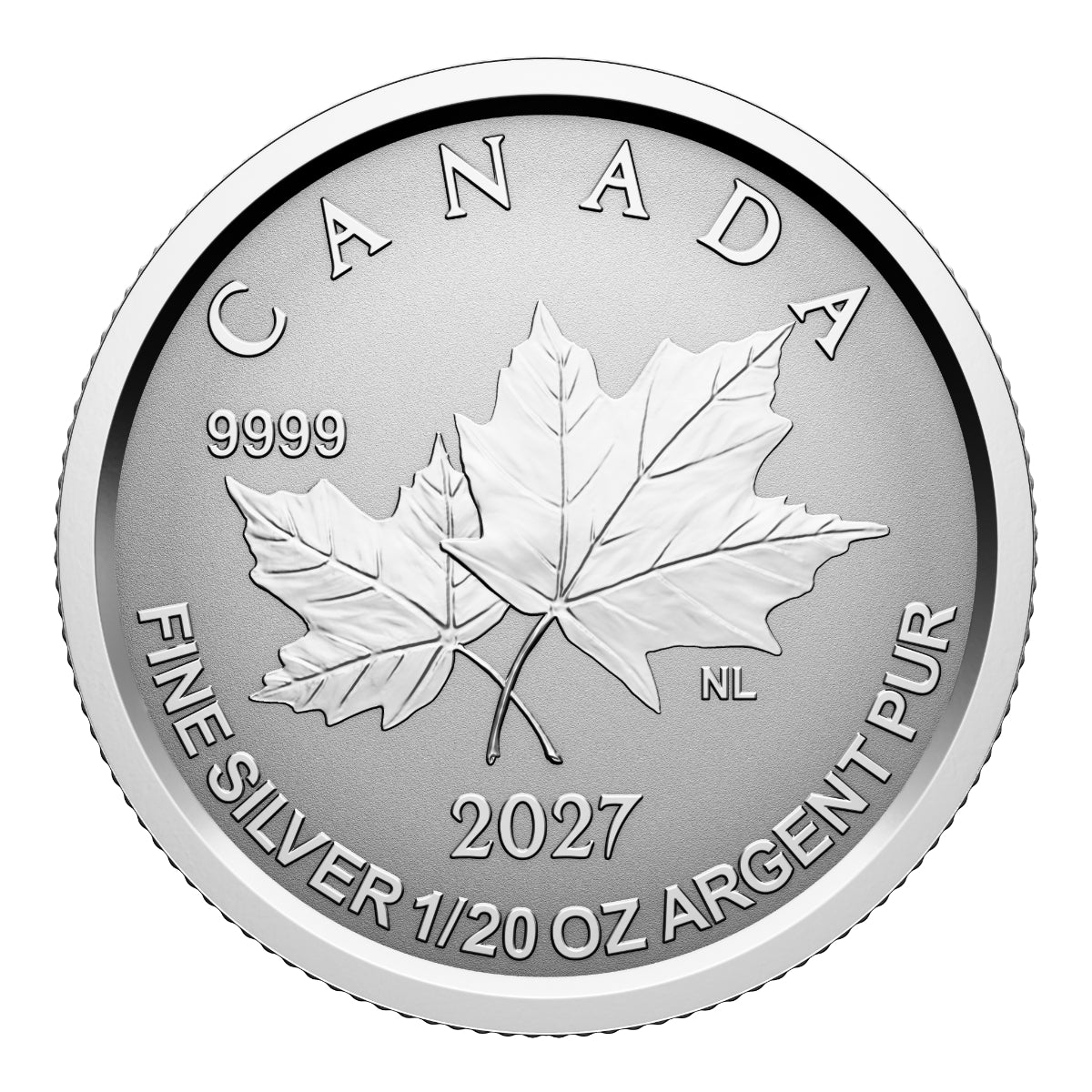 2027 Autumn Leaves - Pure Silver Fractional Set