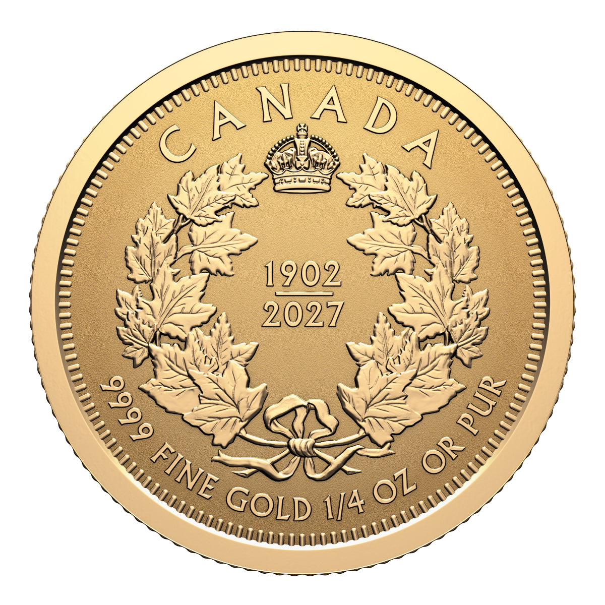 2026 125th Anniversary of the Coronation of King Edward VII - Pure Gold Fractional Set
