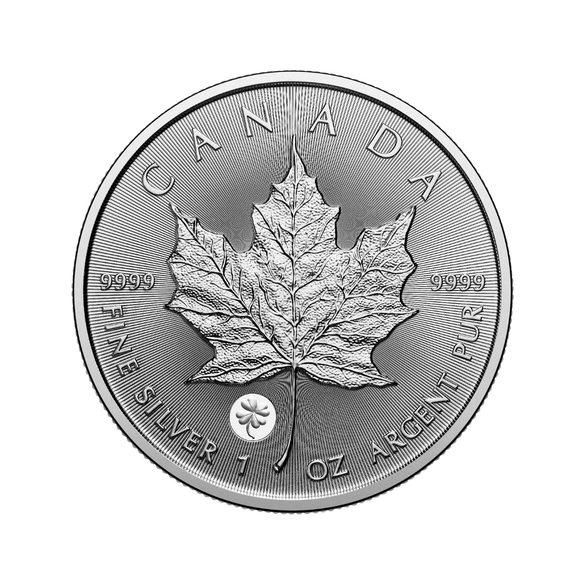 $5 2027 Treasured Maple Leaf: Clover Privy Mark - Pure Silver Bullion