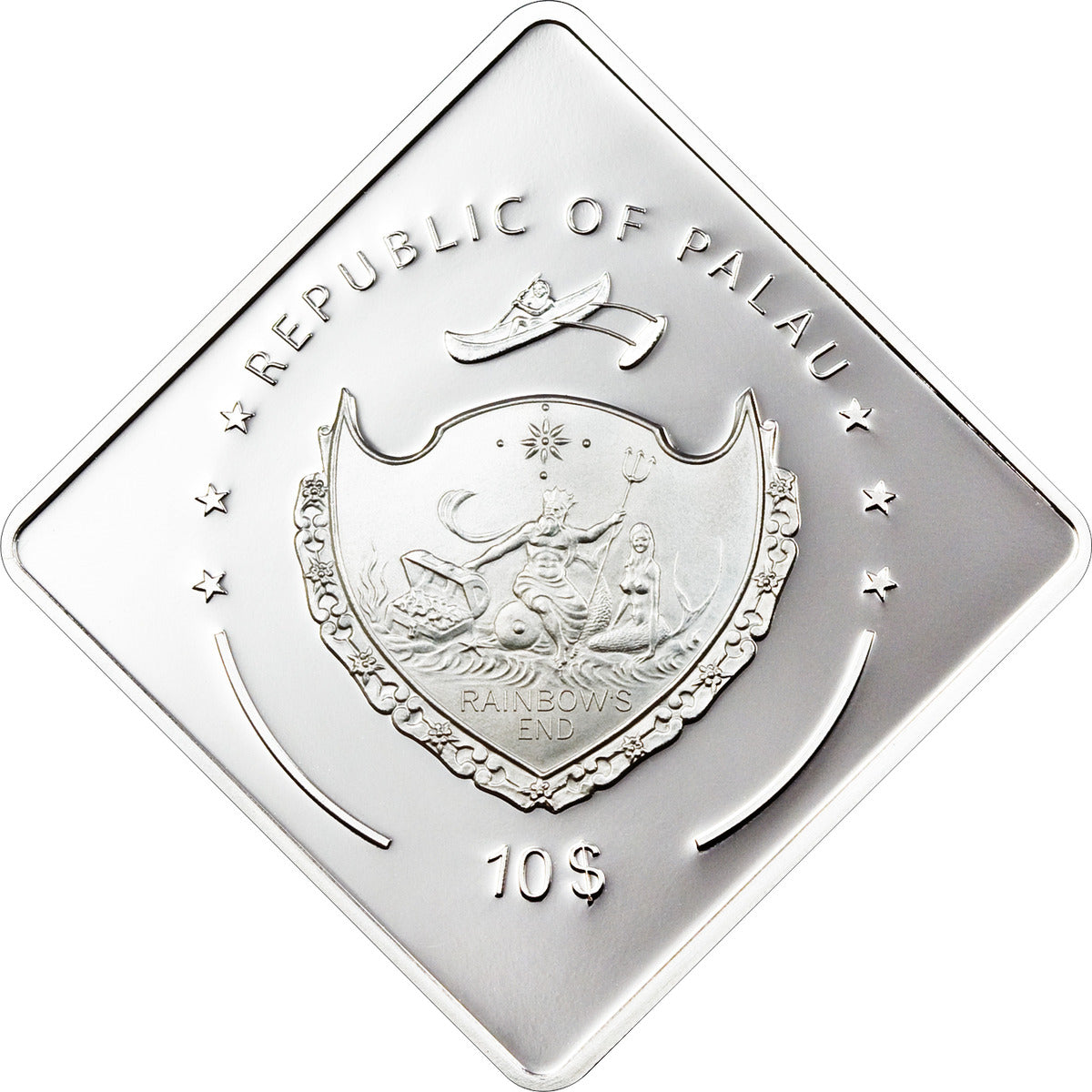 2009 $10 HMS Prince of Wales - Pure Silver Coin