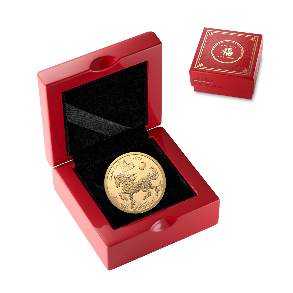 2026 $100 Lunar Year of the Horse - Pure Gold Coin