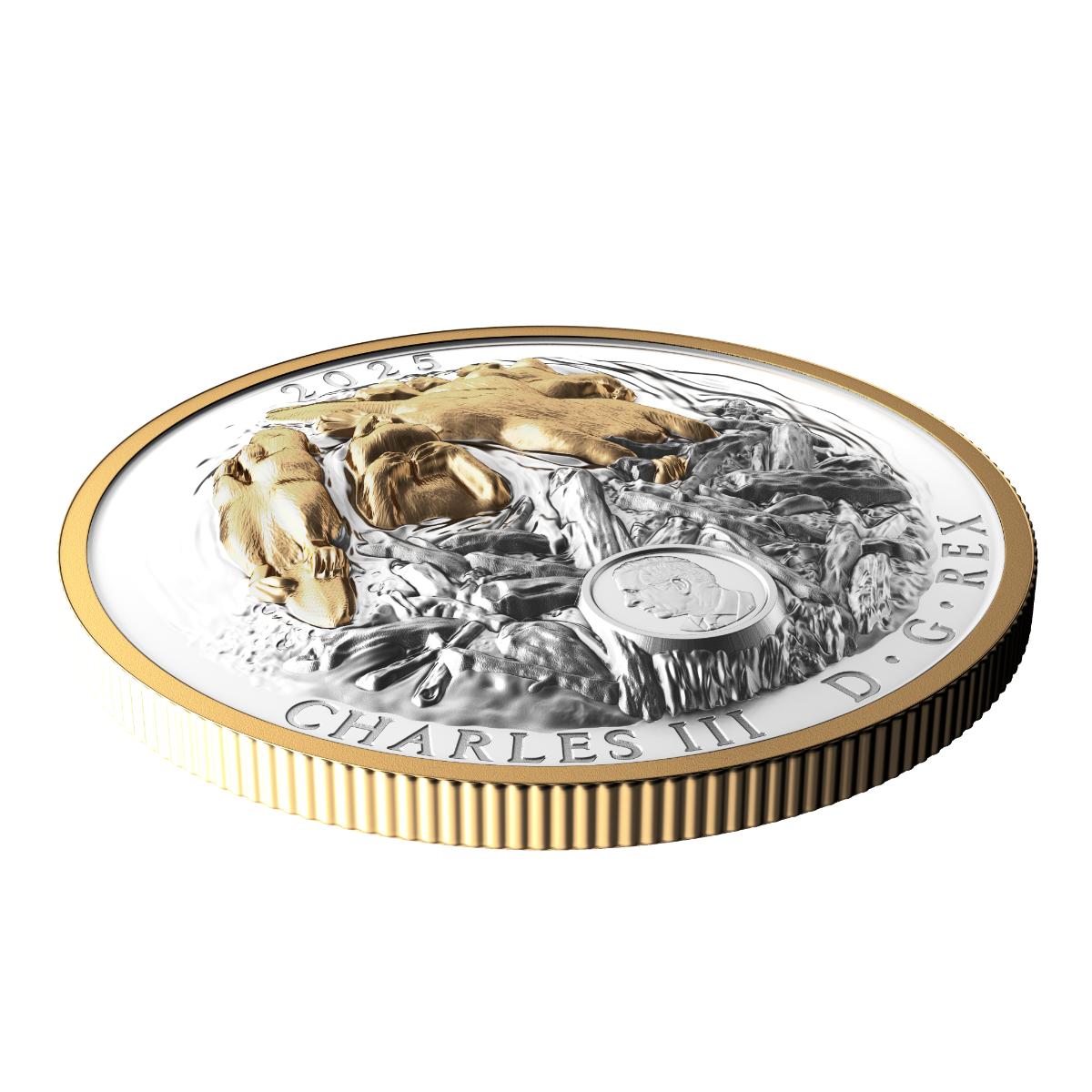 2025 $50 Canadian Symbol: The Beaver - Pure Silver Coin