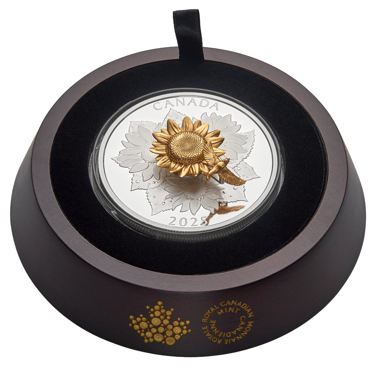 2025 $50 The Goldfinch and the Bloom - Pure Silver Coin