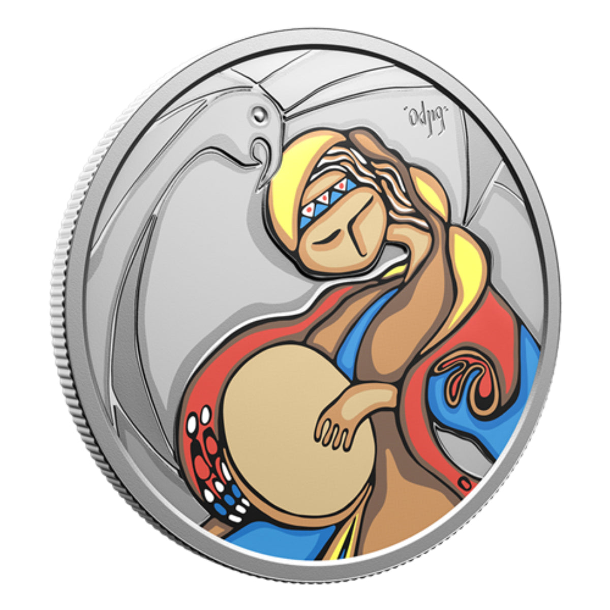 2025 $20 Folk Singer by Daphne Odjig - Pure Silver Coin