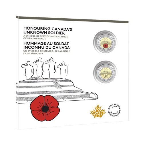2025 Honouring Canada's Unknown Soldier Commemorative Collector Keepsake Card