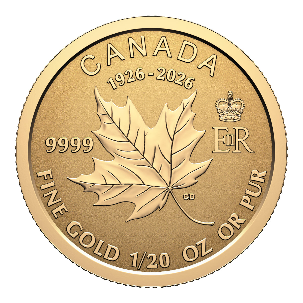 2026 Commemorate the 100th Birthday of Queen Elizabeth II - Pure Gold Fractional Set