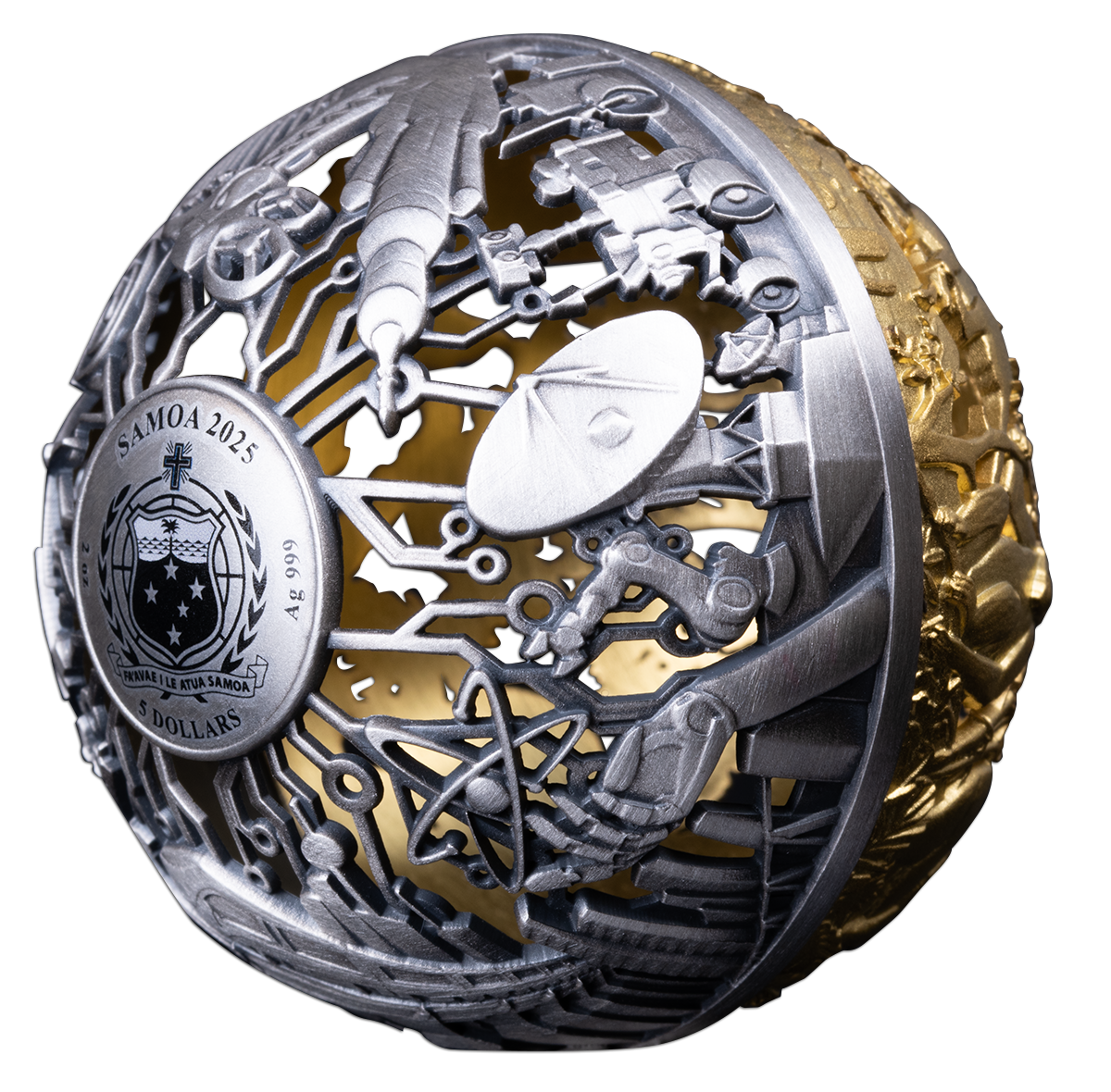 2025 $5 Nature & Technology - Pure Silver Coin