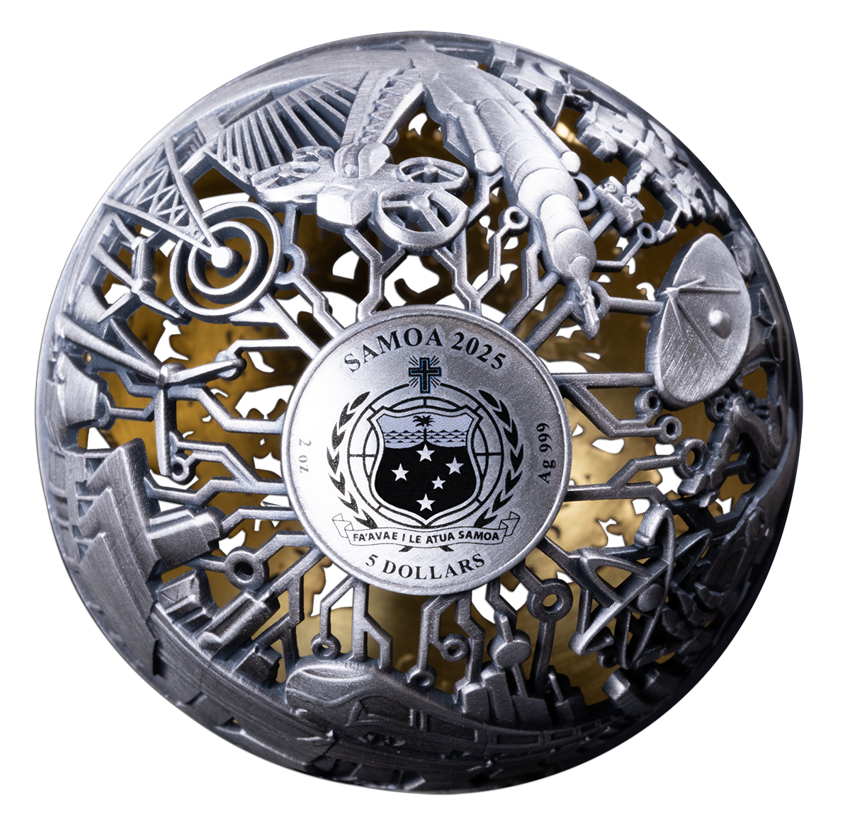 2025 $5 Nature & Technology - Pure Silver Coin