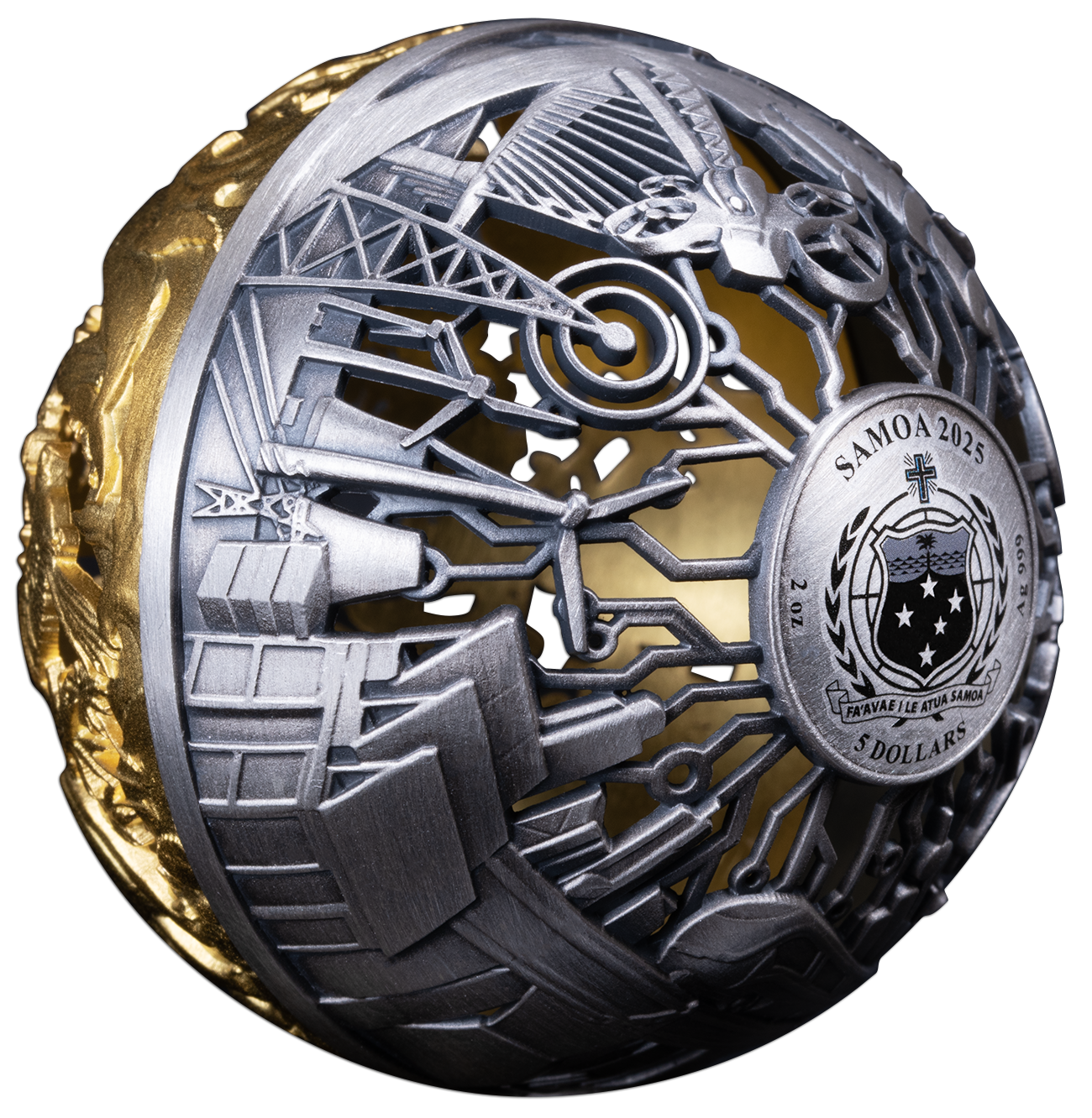 2025 $5 Nature & Technology - Pure Silver Coin