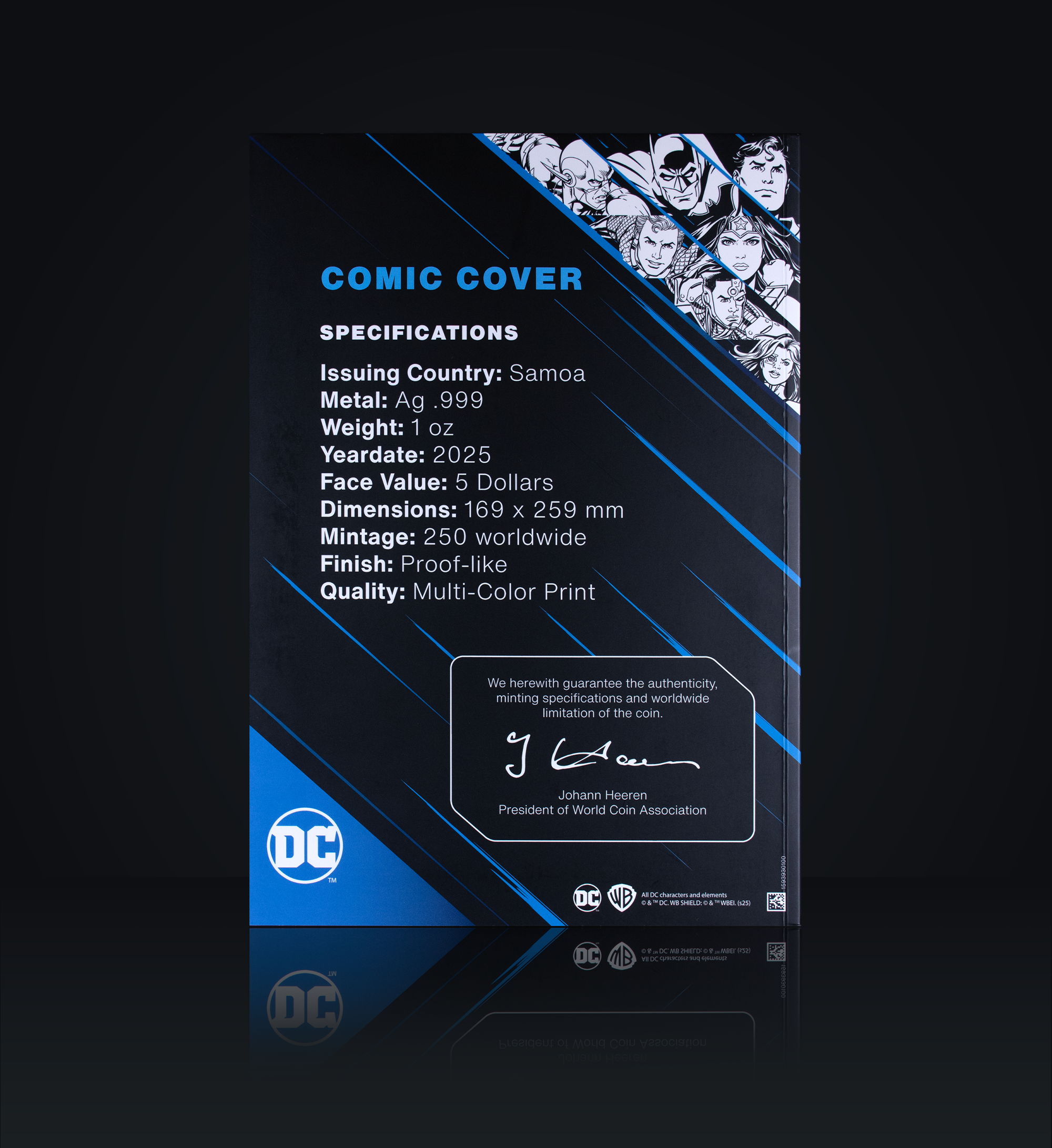 2025 $5 DC Comics Iconic Covers: Batman #423 - Pure Silver Foil