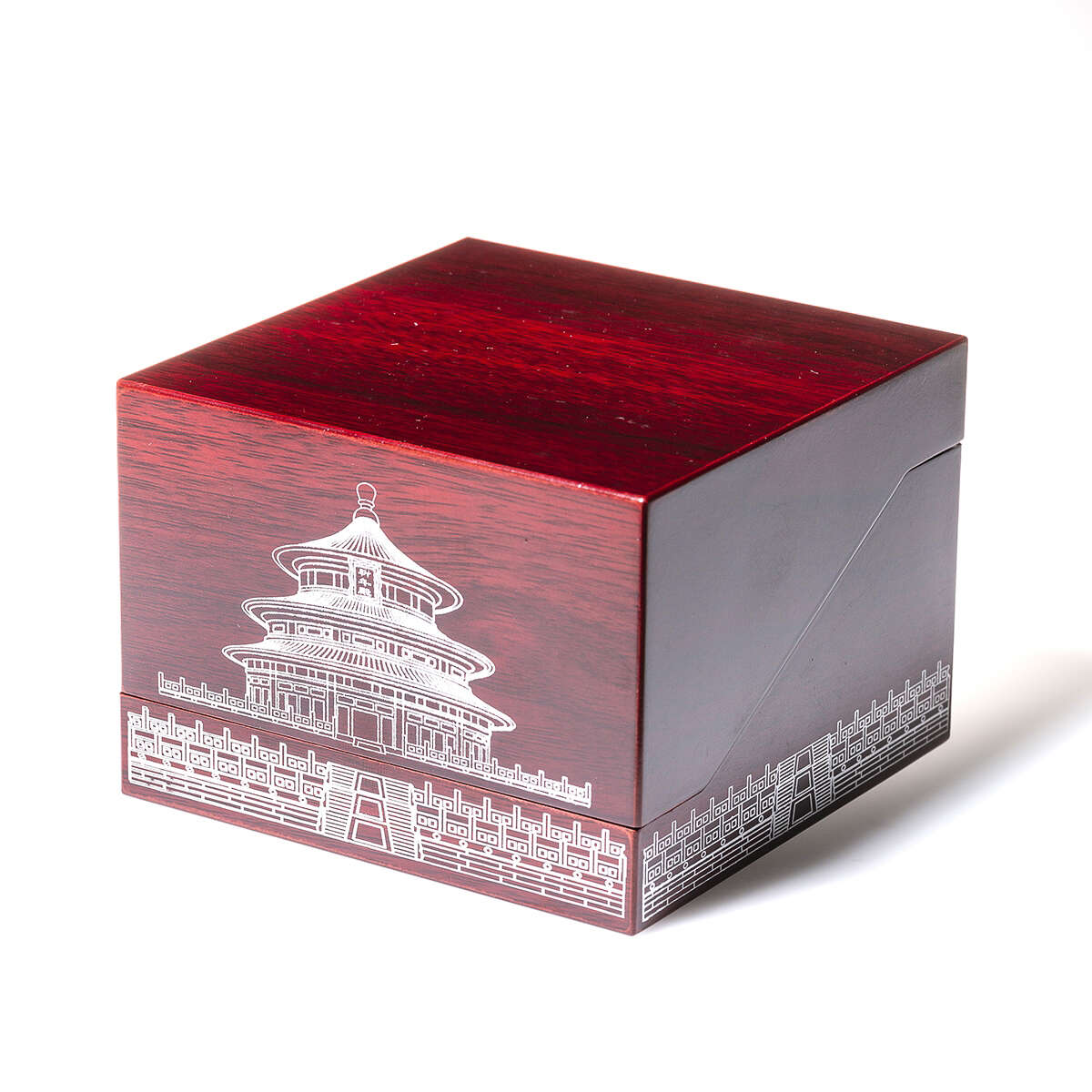 Cook Islands silver 2015 - 20 Dollars Temple of Heaven - Beijing 4 Layer Technology only 999 struck