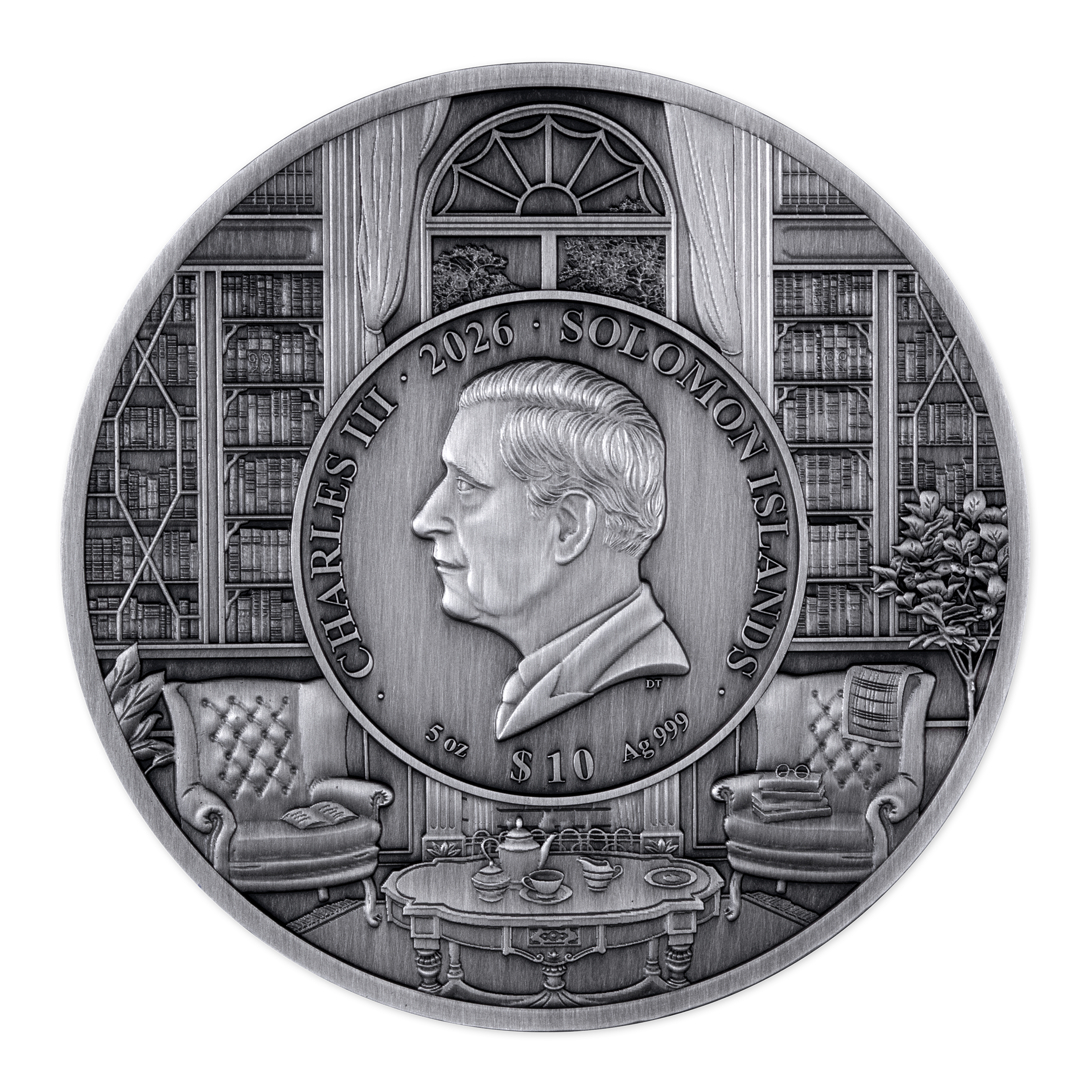 2026 $10 Agatha Christie - Pure Silver Puzzle Coin