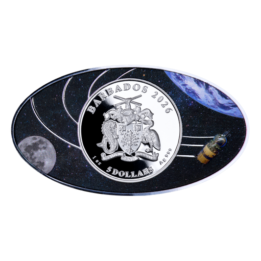 2026 $5 Beyond Earth - Pure Silver Coin