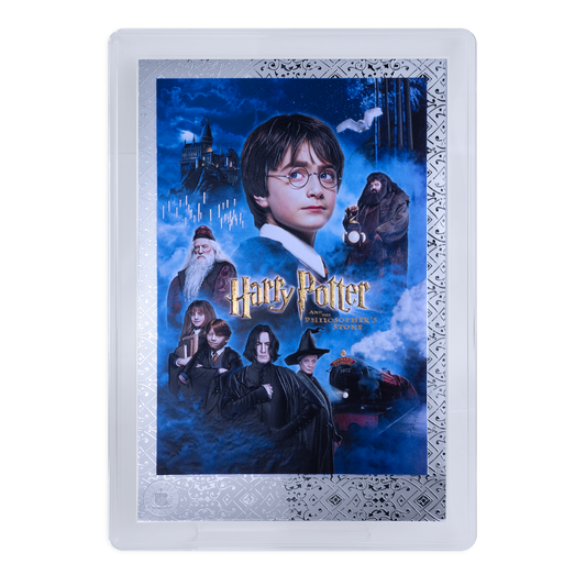 2026 $5 Harry Potter Movie Poster - Pure Silver Foil