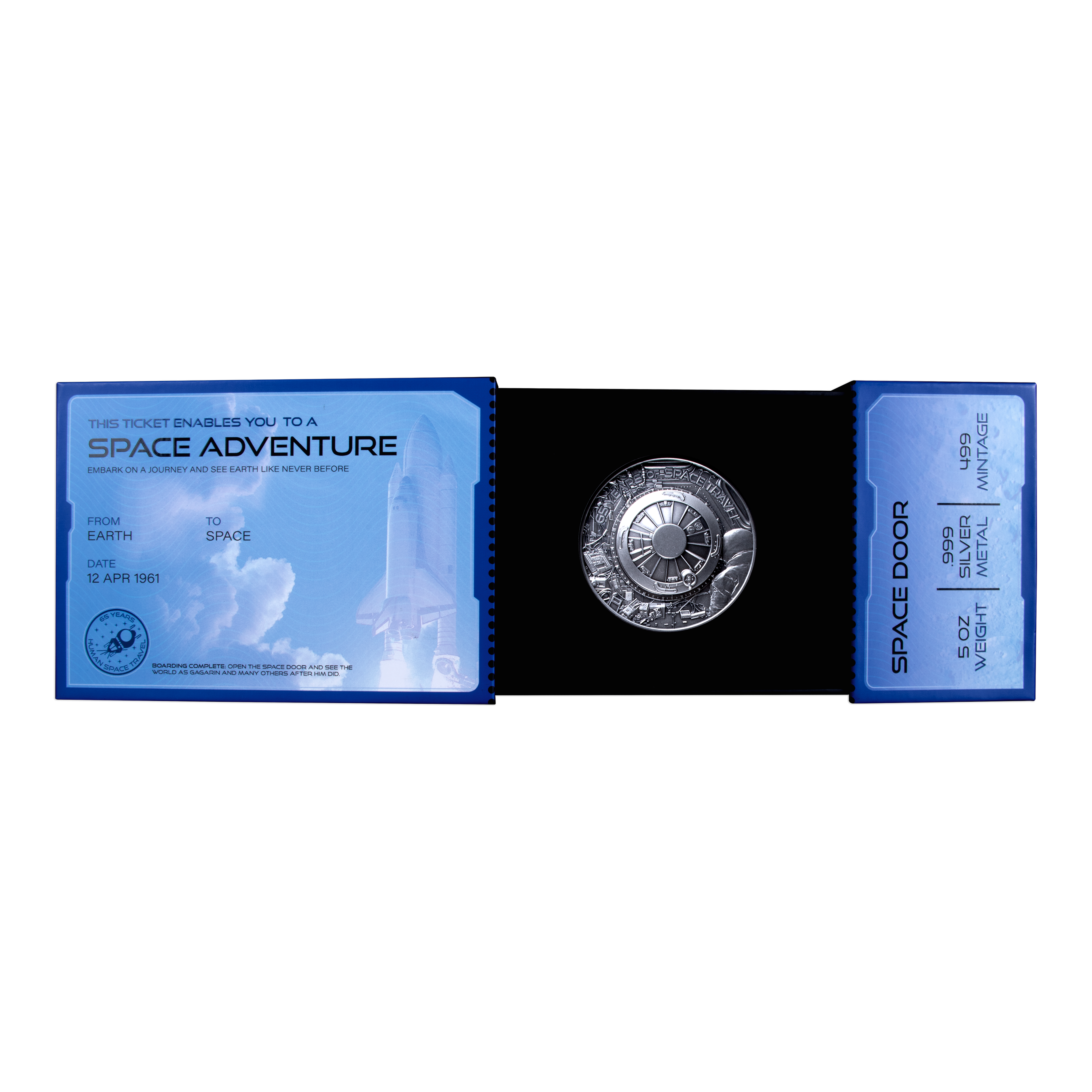 2026 $5 Window to Earth Space Door - Pure Silver Coin