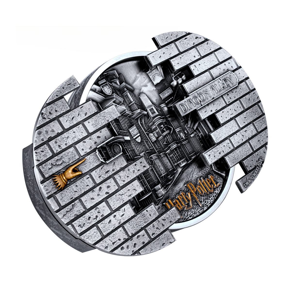 2027 $10 Harry Potter: Diagon Alley - Pure Silver Coin