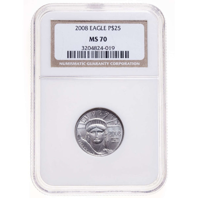 2008 1/4 oz Platinum American Eagle MS-70