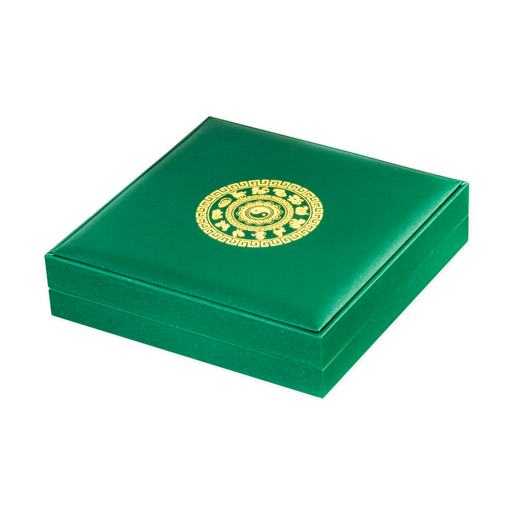 2027 25 Francs Year of the Goat - Pure Silver Coin with Jade