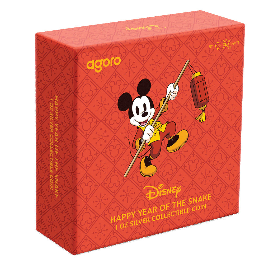 2024 $2 Disney: Lunar Year of the Snake - Pure Silver Coin