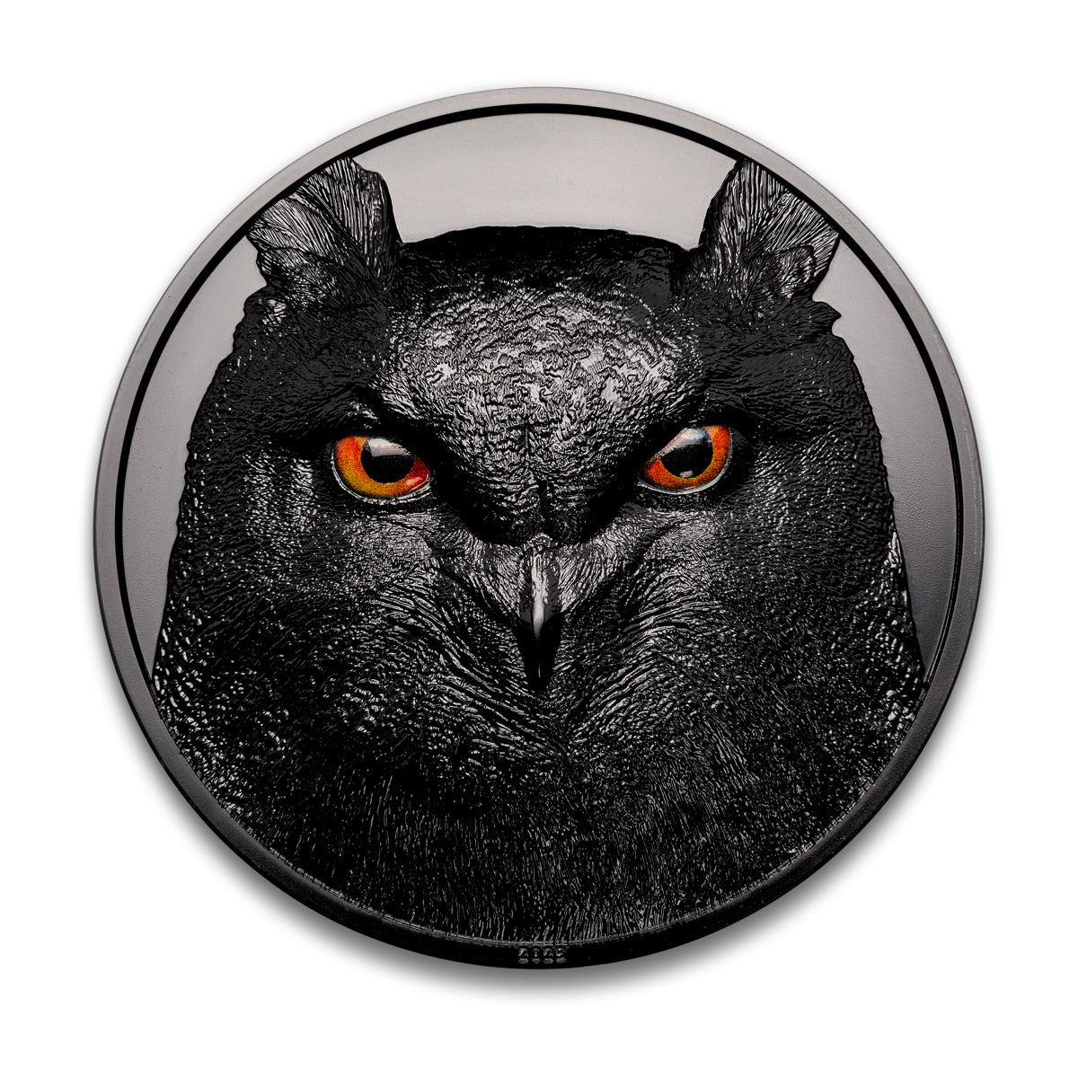 2023 $25 Hunters by Night: Eagle Owl - Pure Silver Coin
