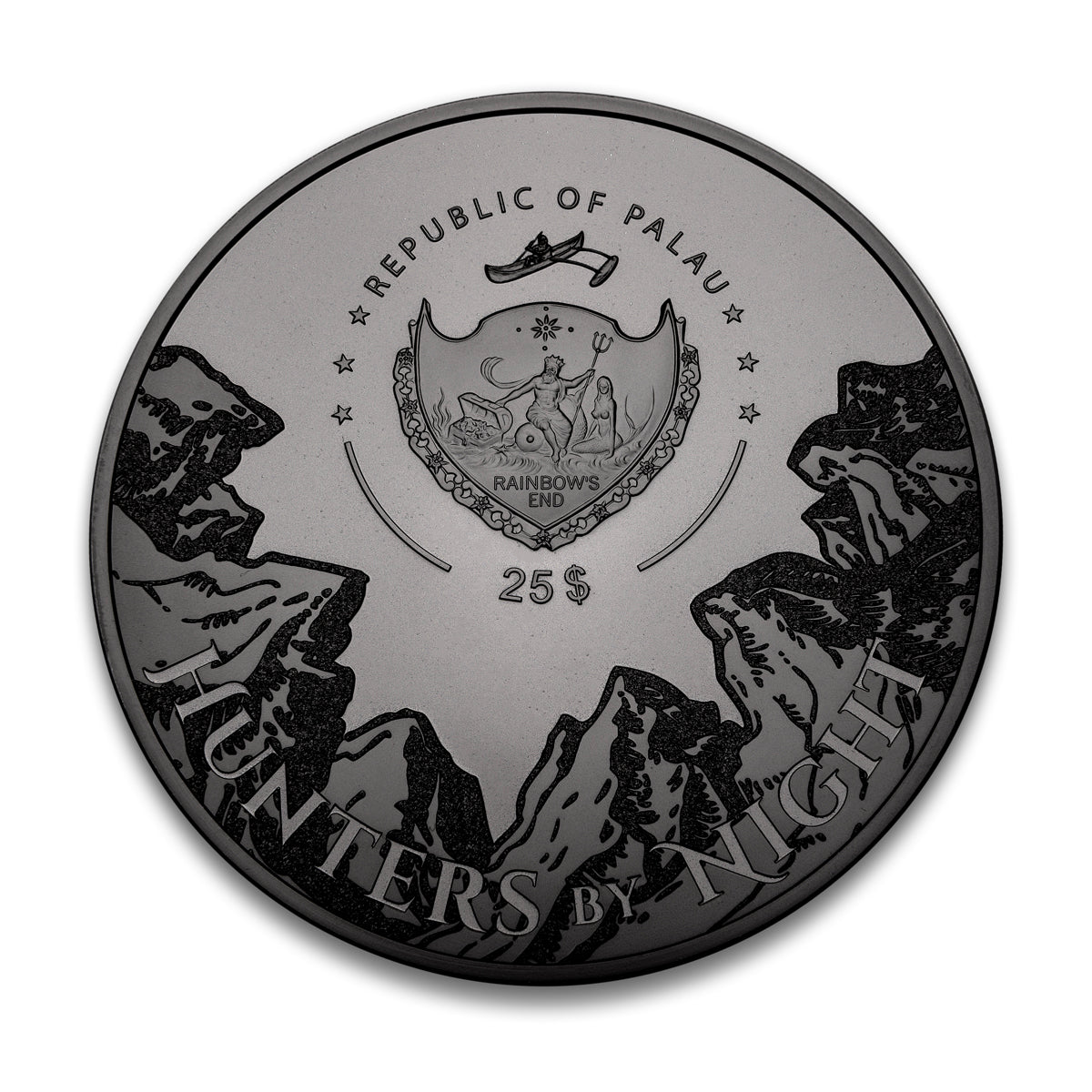2023 $25 Hunters by Night: Eagle Owl - Pure Silver Coin
