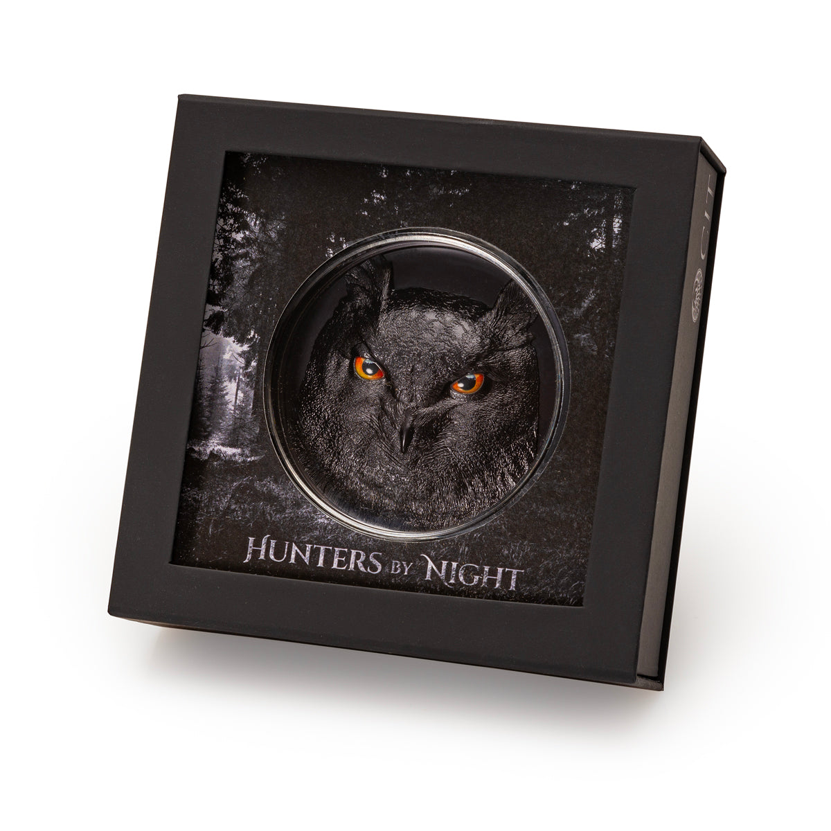 2023 $25 Hunters by Night: Eagle Owl - Pure Silver Coin