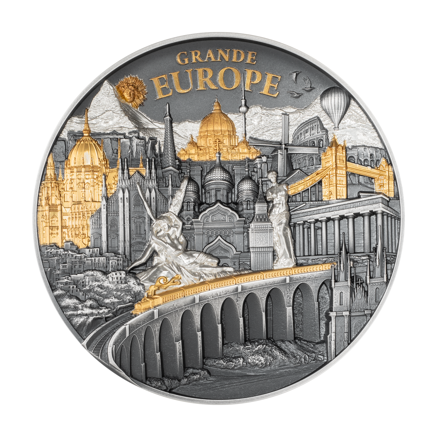2025 $20 Hidden Treasure: Grande Europe - Pure Silver Coin