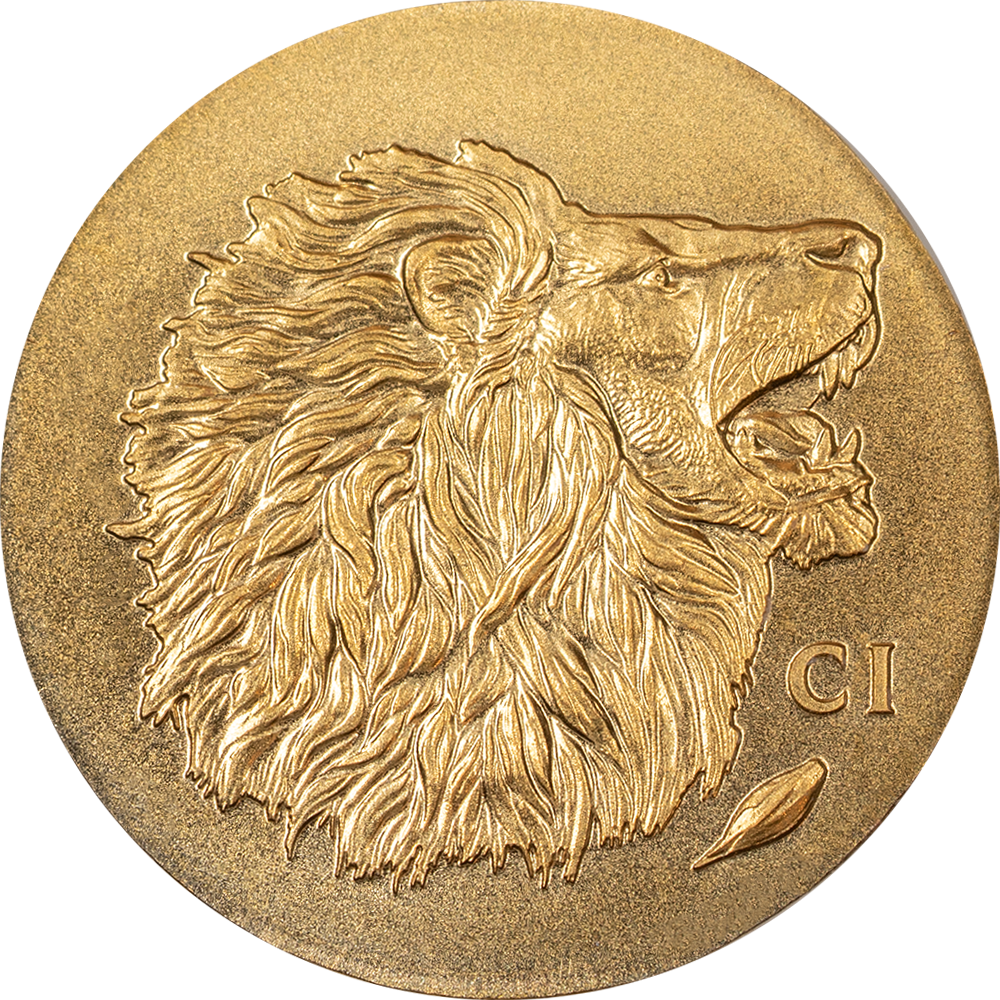 2025 $5 Leon - Pure Gold Coin