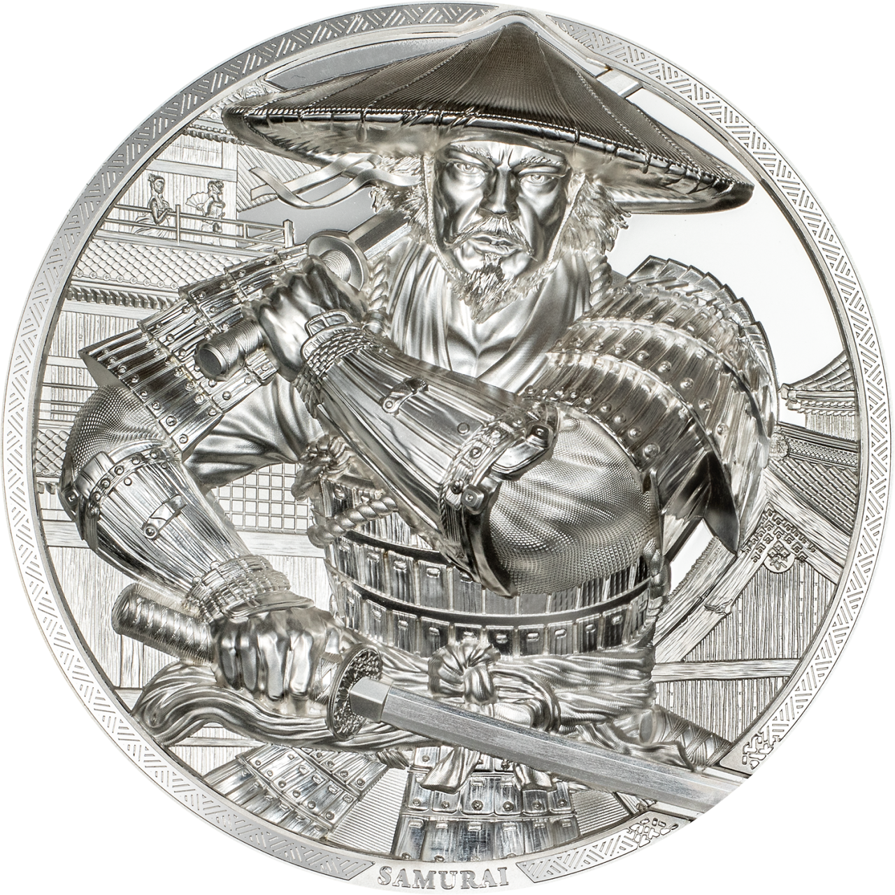 2025 $25 Samurai - Pure Silver Coin