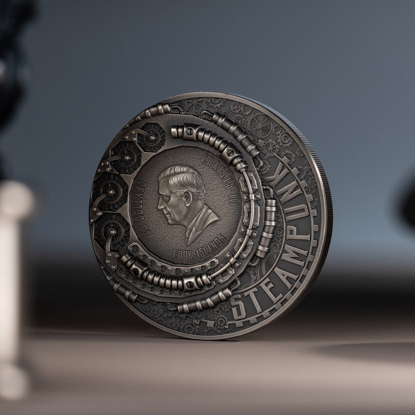 2025 $20 Steampunk: Aviation - Pure Silver Coin