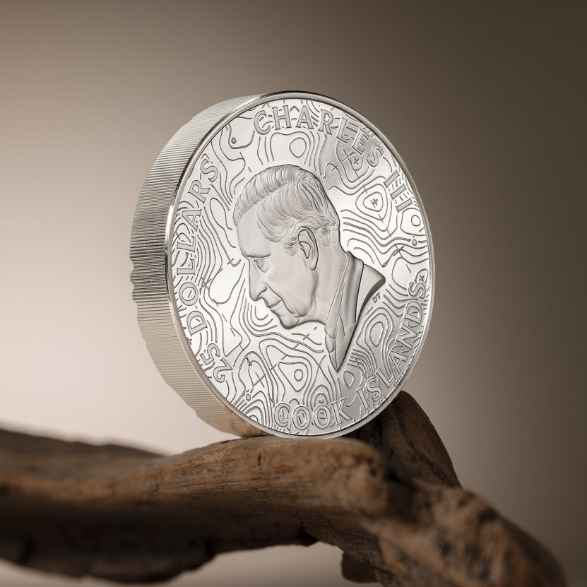 2025 $25 Topography: Yellowstone - Pure Silver Coin