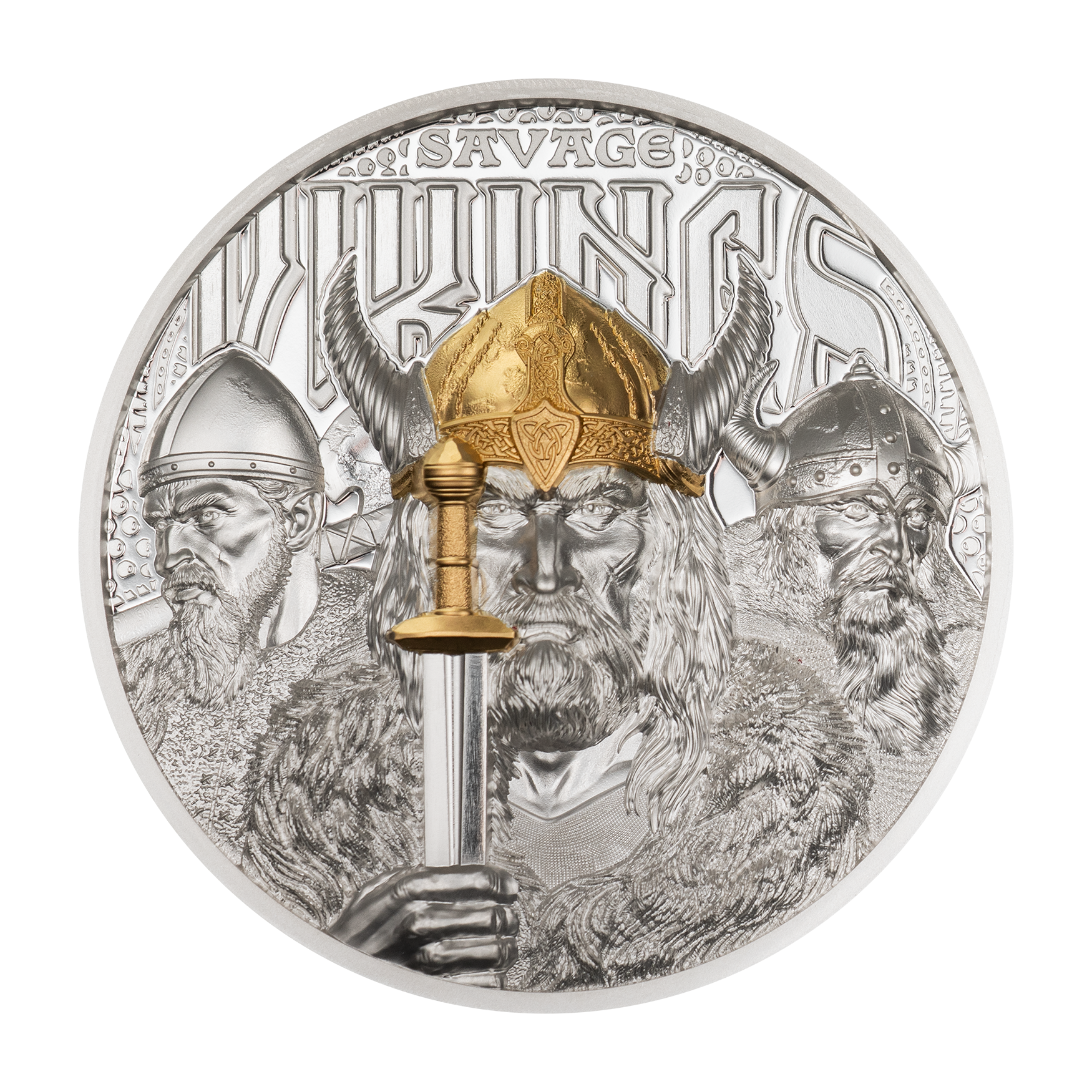 2026 $20 Savage Vikings - Pure Silver Coin