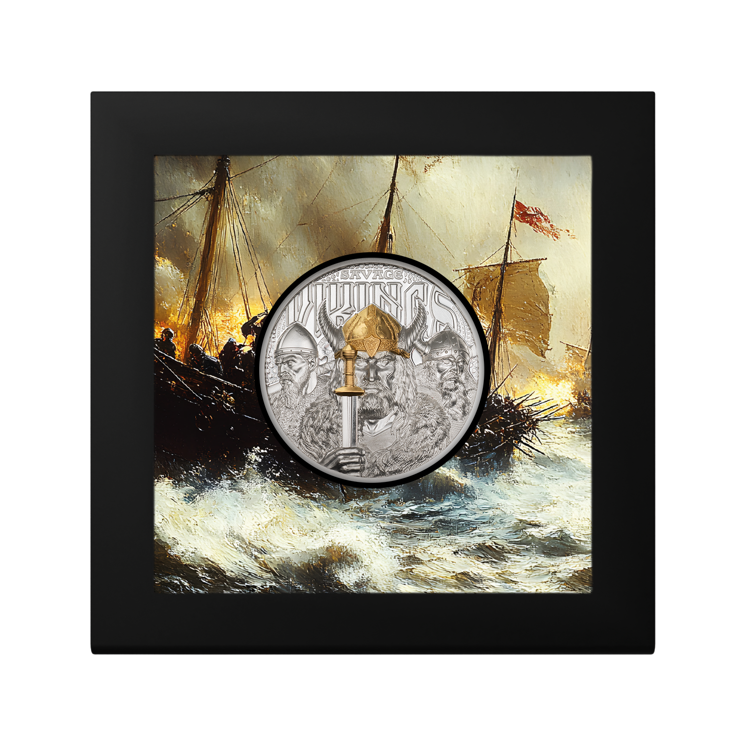 2026 $20 Savage Vikings - Pure Silver Coin