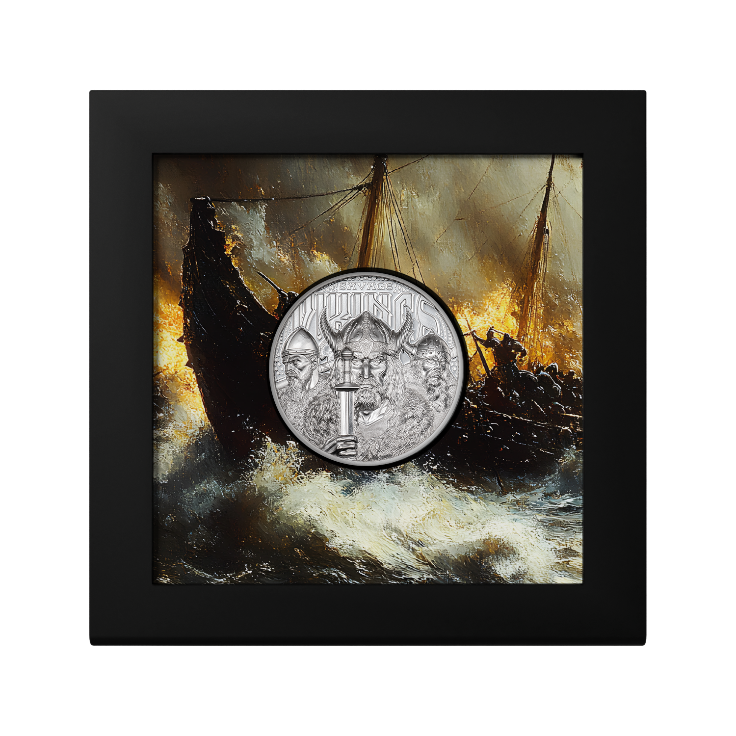 2026 $5 Savage Vikings - Pure Silver Coin