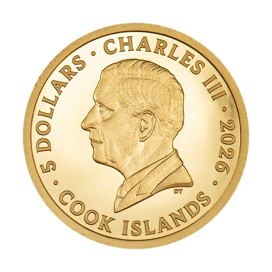 2026 $5 Savage Vikings - Pure Gold Coin