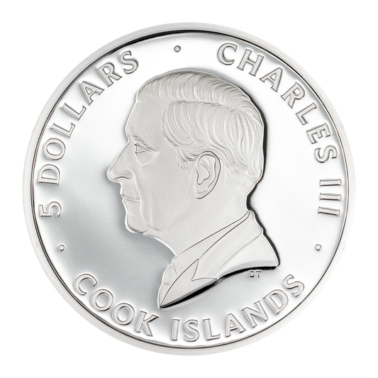 2026 $5 Bionics: Orchid - Pure Silver Coin