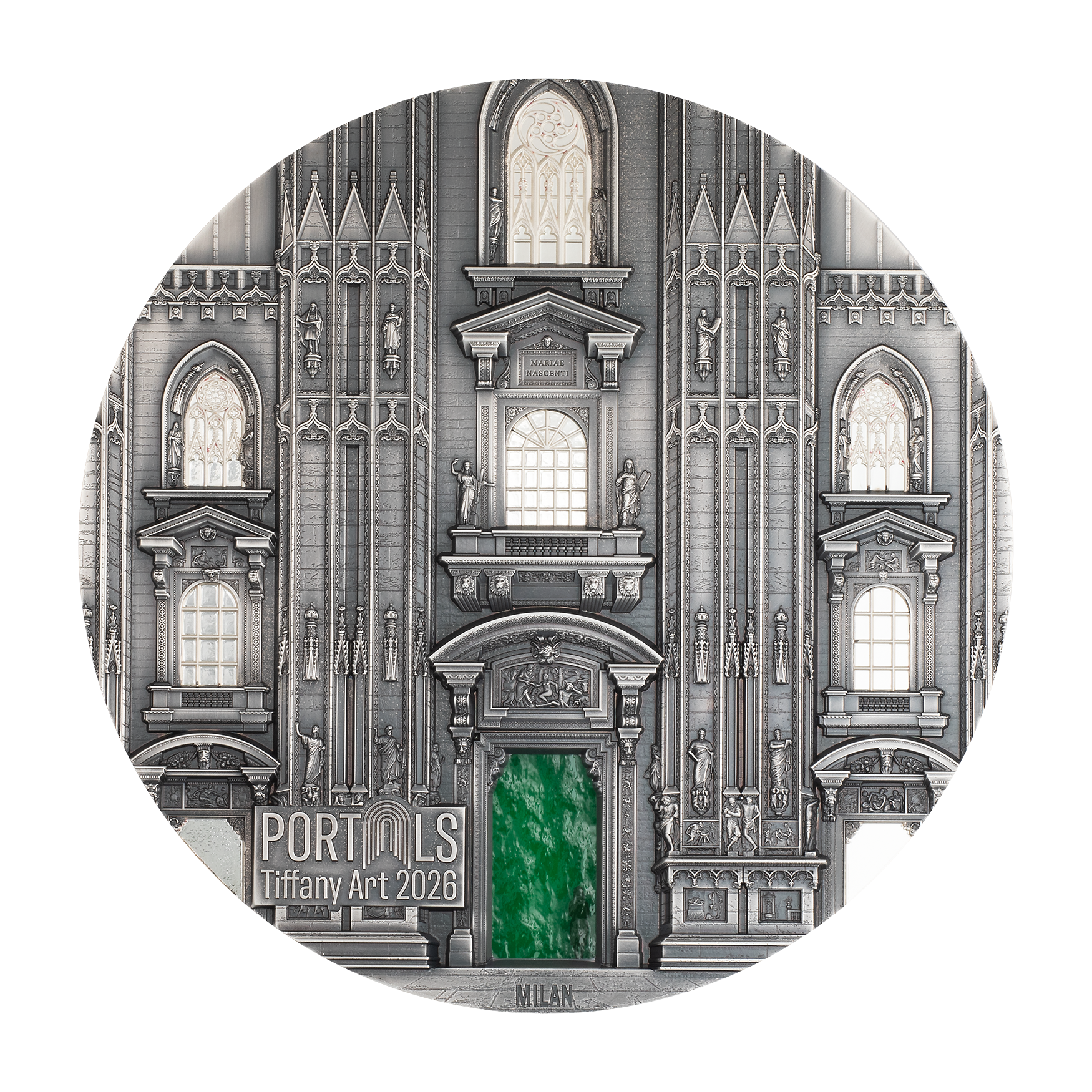 2026 $100 Tiffany Art: Milan x Prague - Pure Silver Kilo Coin