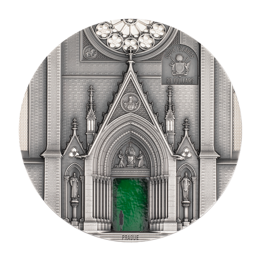 2026 $20 Tiffany Art: Milan x Prague - Pure Silver Coin