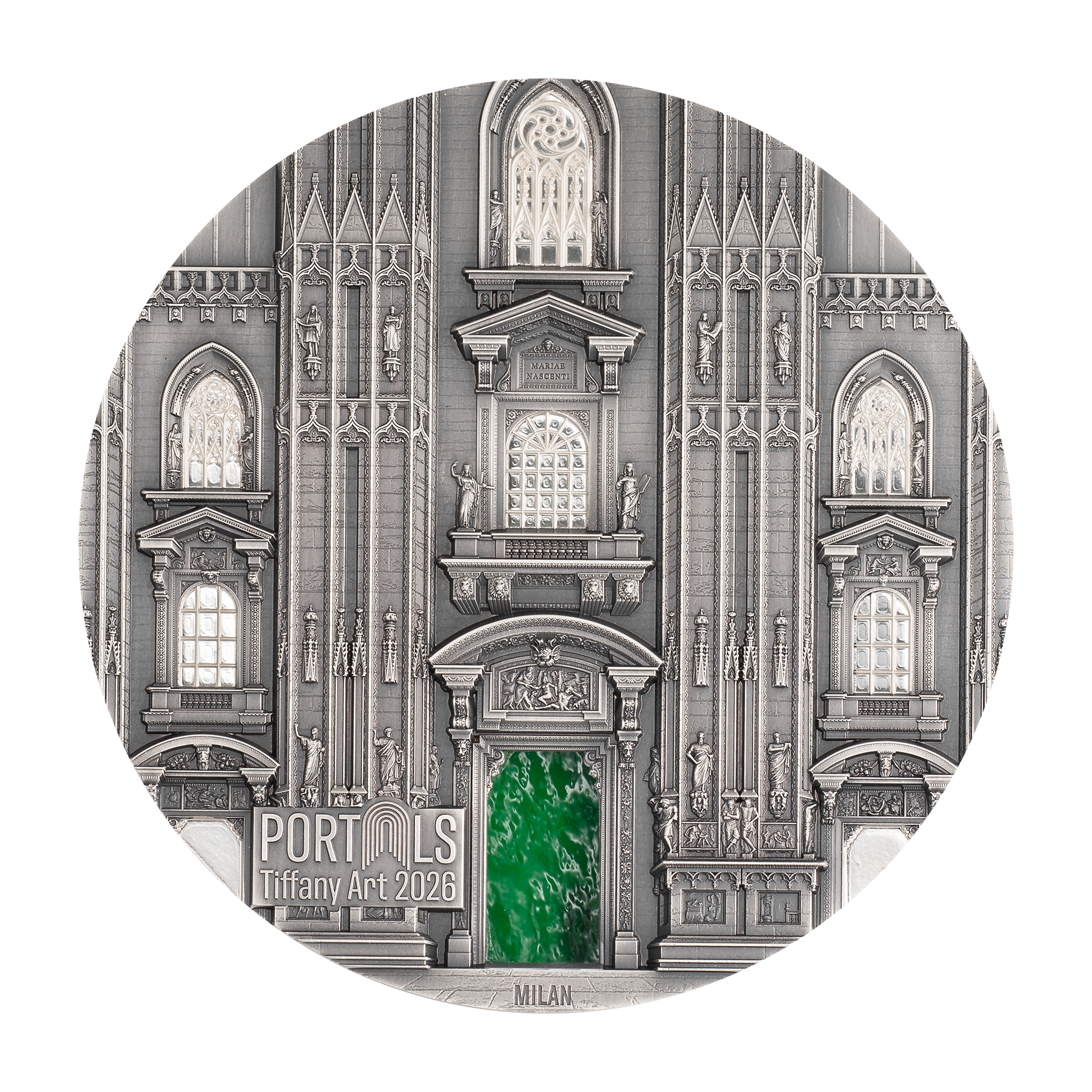 2026 $20 Tiffany Art: Milan x Prague - Pure Silver Coin