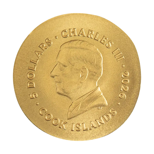 2026 $5 Numismatic Icons: Krios - Pure Gold Coin