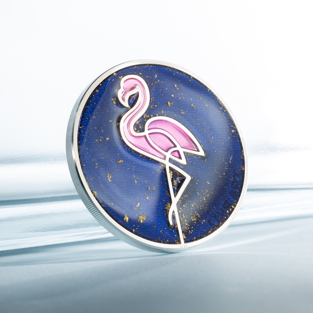 2026 $5 Line Art: Flamingo - Pure Silver Coin
