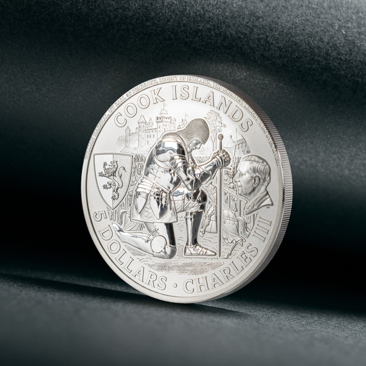 2026 $5 Knight Games: Jousting - Pure Silver Coin