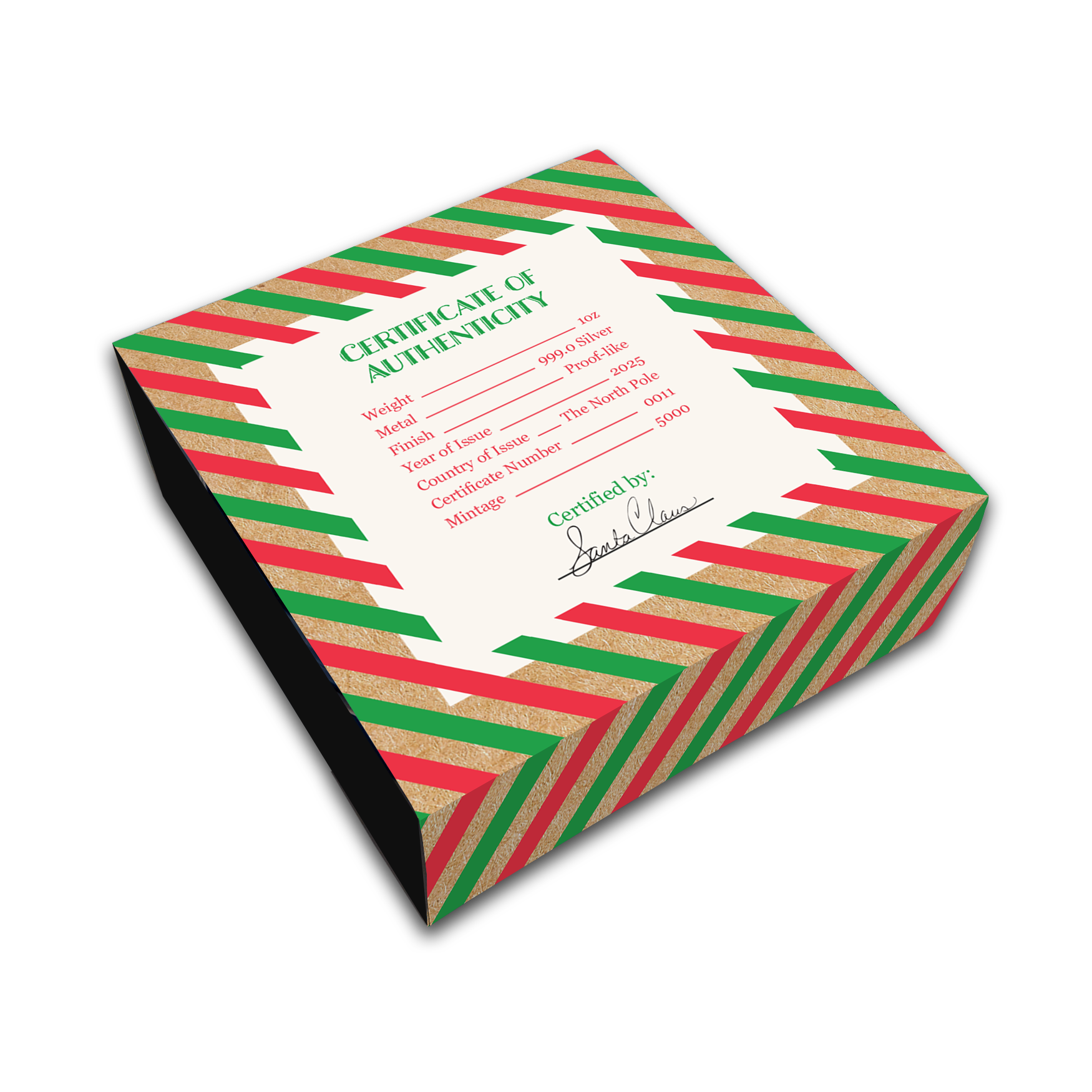 Santa's Workshop - 1 oz Pure Silver Round