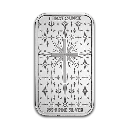 Holiday Nativity - 1 oz Pure Silver Bar