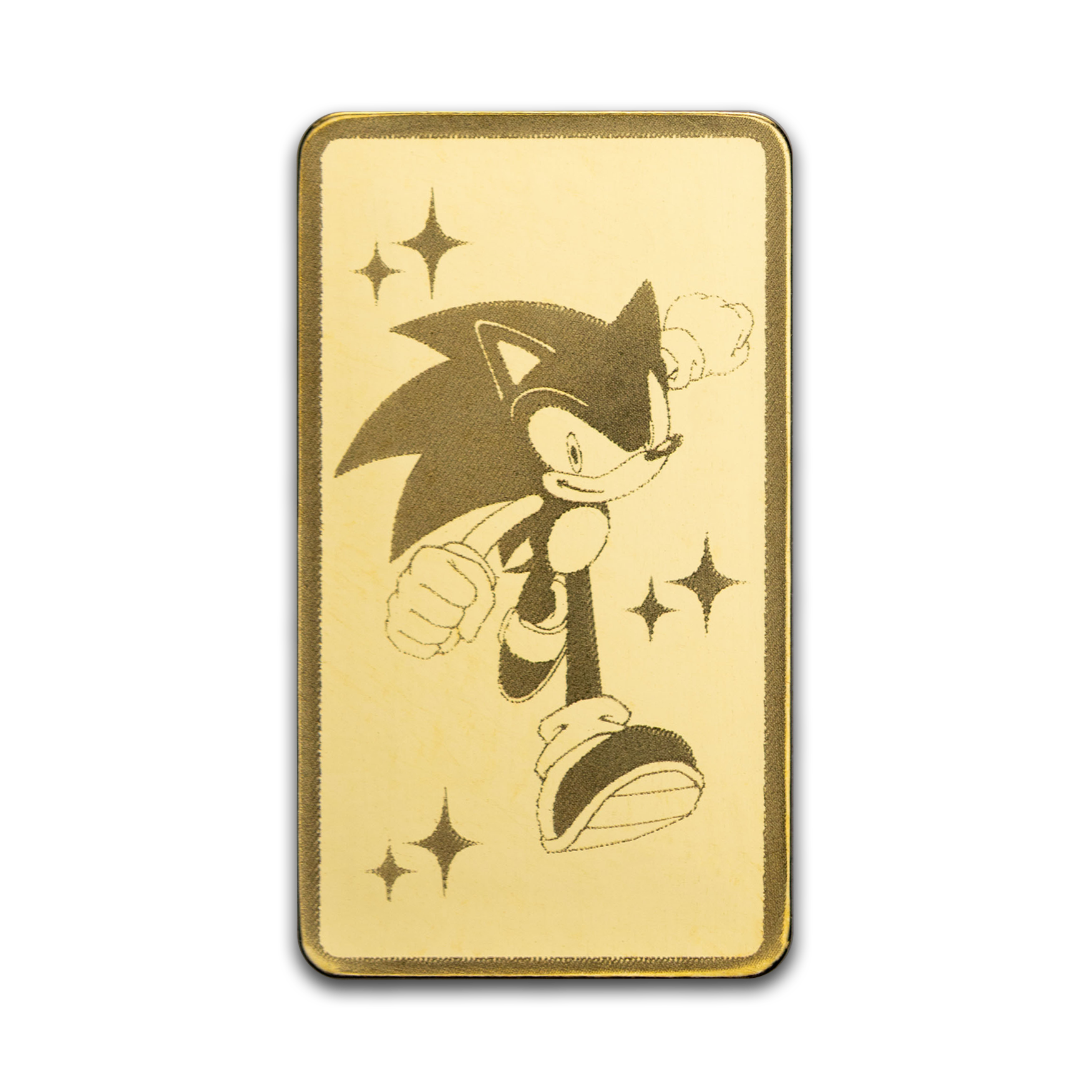 Sonic the Hedgehog 35th Anniversary 0.5g Pure Gold Bar