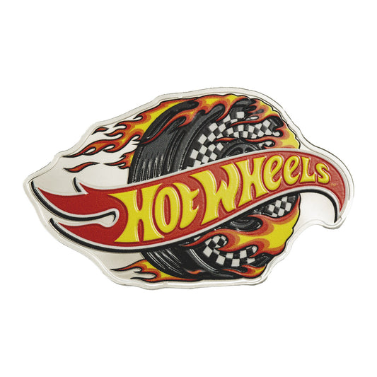 2025 $2 Hot Wheels: Burning Tire - Pure Silver Coin