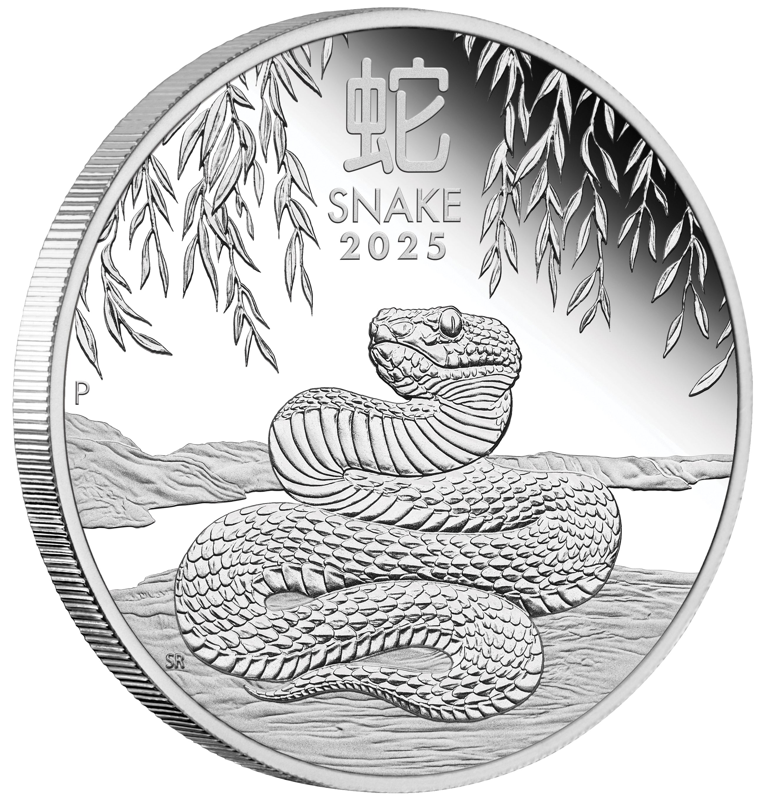 2025 $1 Australian Lunar Series III: Year of the Snake - Pure Silver Coin
