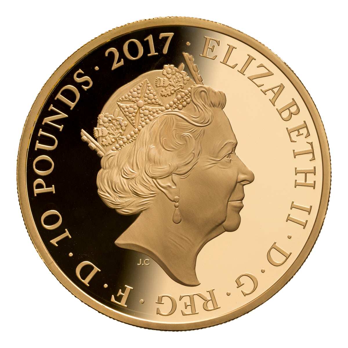 2017 $10 100th Aniversary of the First World War: 1917 The Cost of War - Pure Gold Coin