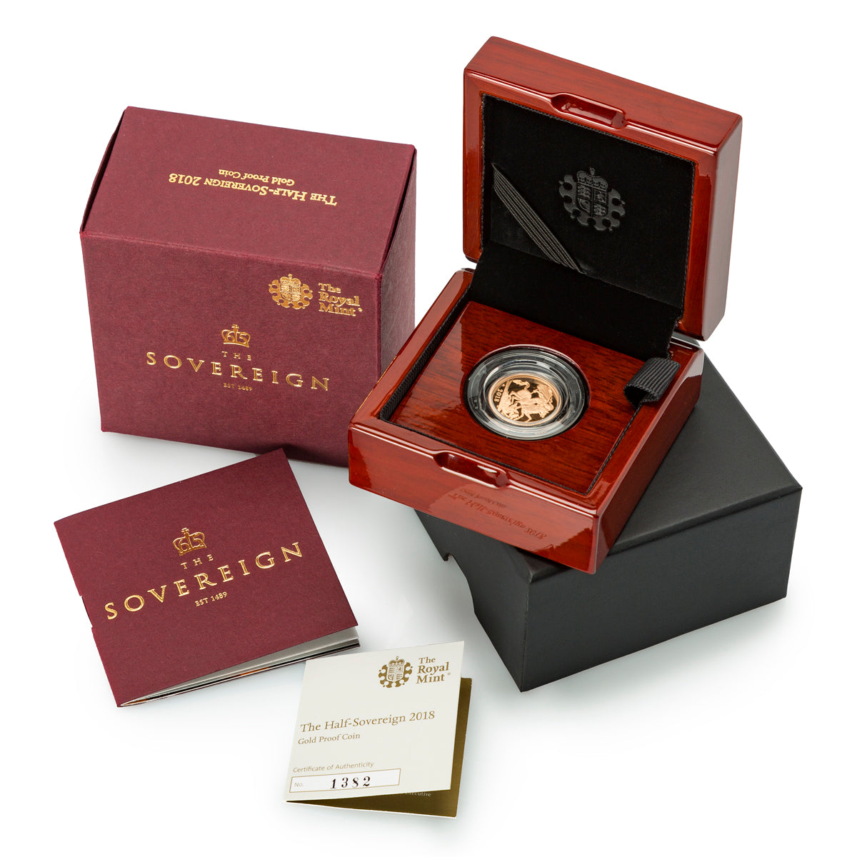2018 Gold Proof Half Sovereign