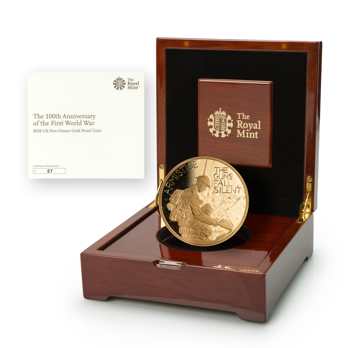2018 $10 100th Aniversary of the First World War: A Time to Reflect - Pure Gold Coin